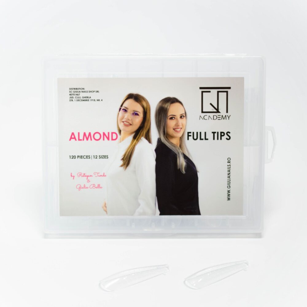 Almond Full Tips - 120 de bucăți Almond Full Tips - 120 de bucăți