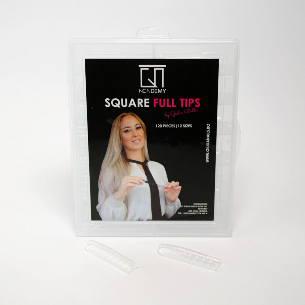 Square Full Tips (Patrat) - 120 de bucăți Square Full Tips (Patrat) - 120 de bucăți